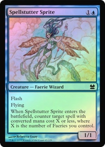 Spellstutter Sprite - Foil